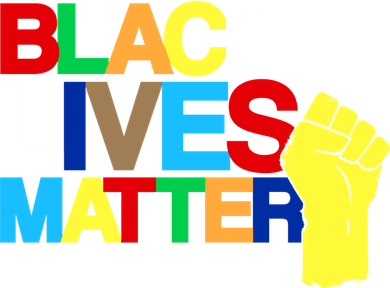 Colorful Black Lives Matter Fist African Style Tank Top