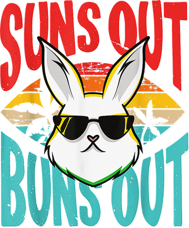 Bunny Lover Suns Out Buns Out Tumbler