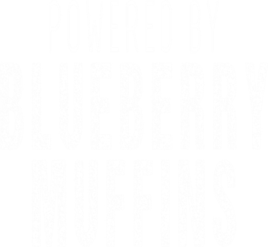 Blueberry Muffins Lover Powered By Blueberry Muffins Gift Toddler Hoodie