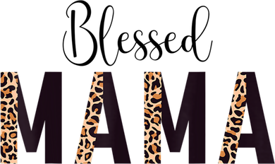 Blessed Mama Leopard Print Mom Thanksgiving Mothers Day Toddler T-Shirt
