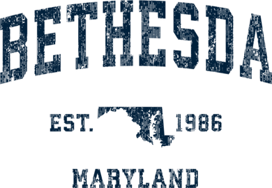 Bethesda Maryland Md Vintage Sports Tank Top
