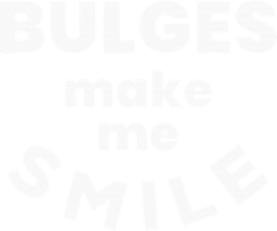 Bulges Make Me Smile Funny Naughty Rude Adult Humor Toddler T-Shirt