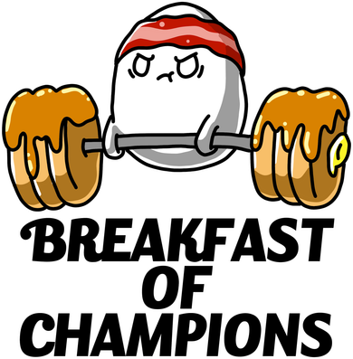 Breakfast of Champions Mousepad