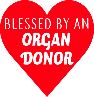 Blessed By An Organ Doner Backpack