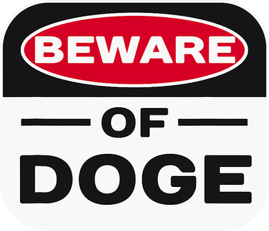 Beware Of Doge Meme Department Of Government Baby Bodysuit
