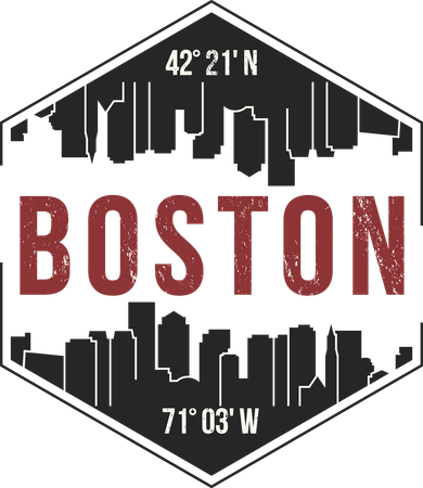 Boston Skyline Bucket Hat