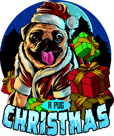 Best Pug Christmas Kids T-Shirt