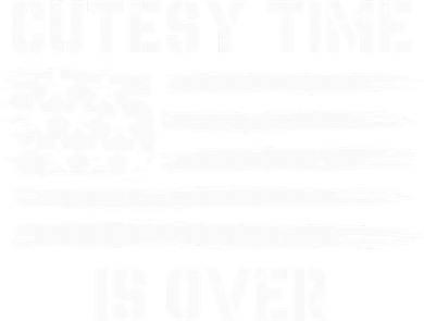 Bold Patriotic Cutesy Time Is Over Backpack