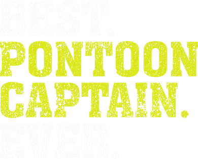Best Pontoon Captain Ever | Pontoon Boat Kids Sweatshirt