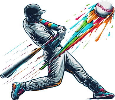 Baseball Player Drip Toddler Sweatshirt