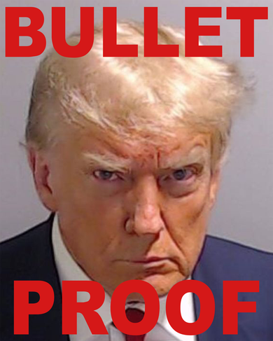 Bullet Proof Donald Trump 2024 Election Strong Baby Bodysuit