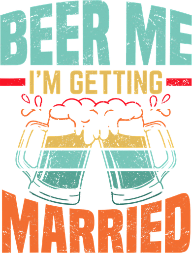Bachelor Party Fiance Engagement For Groom Retro Beer Tumbler