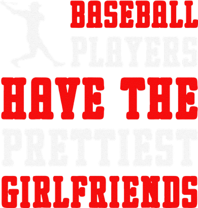 Baseball Players Have The Prettiest Girlfriends Sports Lover Kids Hoodie