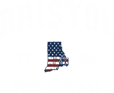 Bristol Rhode Island Ri Vintage American Flag Sports Design Tote Bag