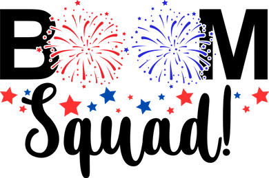 Boom Squad 4th Of July Kids T-Shirt