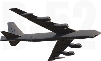 B52 Stratofortress Bomber Plane Aircraft Tote Bag