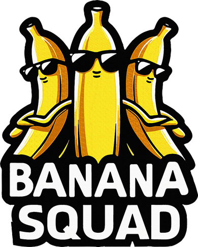 Banana Squad Fruit Banana Lover Team Banana Button