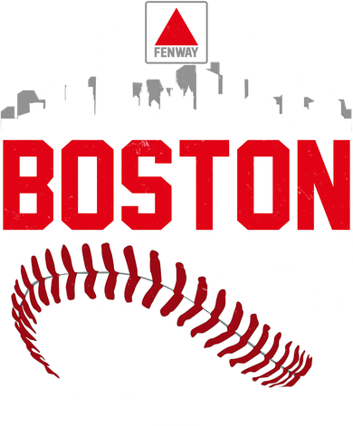 Boston Skyline Fenway Baseball Sports Logo Backpack