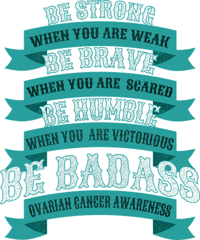 Ovarian Cancer Awareness Kids Sweatshirt