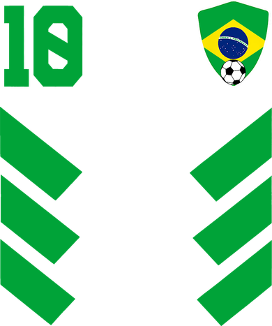 Brazil Soccer Jersey Brazilian Football Shirt Flag Women's Hoodie