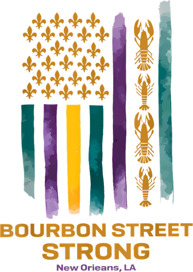 Bourbon Street Strong Us Women's Long Sleeve Shirt