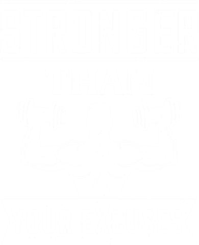 Be Stronger Than Your Excuses Motivational Quotes Gift Coaster