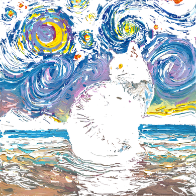 Black Tuxedo Cat Night 2 Button