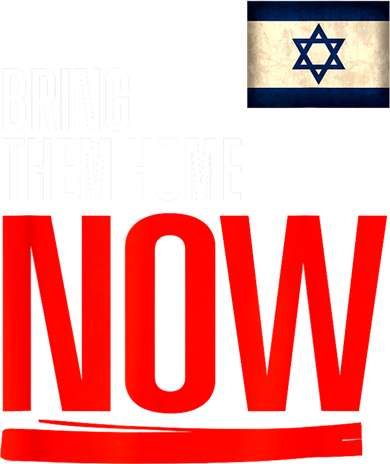 Bring Them Home Now! Stand With Israel Flag Button