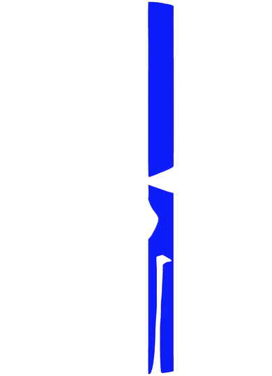 Police USA Skull Thin Blue Line Doggie Tank
