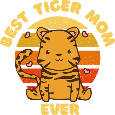 Best Tiger Mom Ever Kids T-Shirt