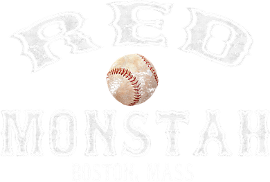 Boston Townie Pride Fans Red Monsta Vintage Fenway Ornament