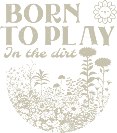 born to play in the dirt  Women's Hoodie