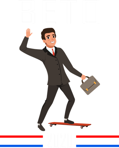 Beto O'Rourke For President Skateboarding Hat