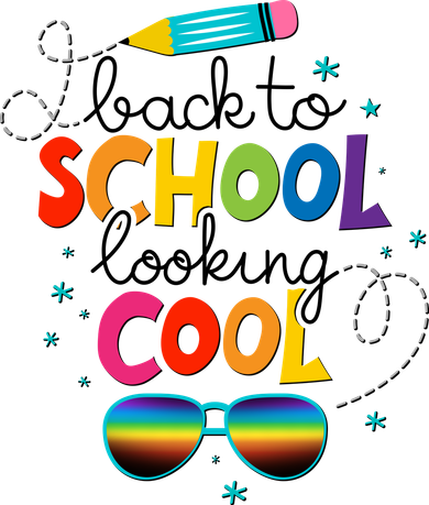 Back To School Looking Cool Coaster