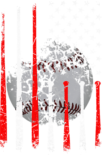 Baseball USA Flag American Flag Vintage Doggie Tank