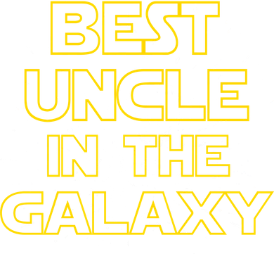 Best Uncle In The Galaxy Kids Hoodie
