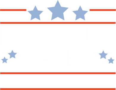 Back Up Terry Put It In Reverse Funny 4th Of July Gift Flat Bill Trucker Hat