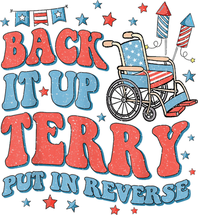 Back Up Terry Put It In Reverse Firework Funny 4th Of July Shirts Women's Dry Zone Grid Polo