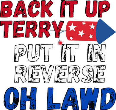 Back Up Terry 4th Of July For Men Polo