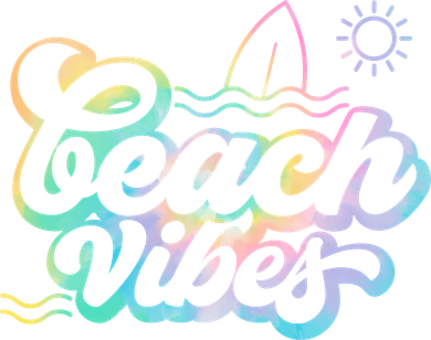 Beach Vibes Colorful Ocean Kids Hoodie