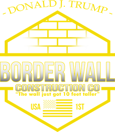 Donald Trump Border Wall Construction Co Kids T-Shirt