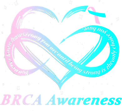 BRCA Warrior I'm Fine Breast Cancer Awareness Button