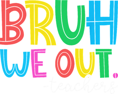 Bruh We Out Teachers Student Happy Last Day Of School Summer Apron