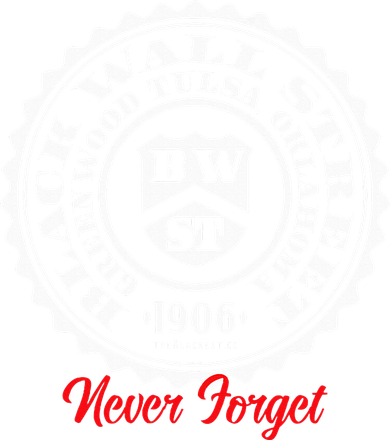 Black Wall Street Seal Greenwood Tulsa Oklahoma Never Forget Women's Tank Top