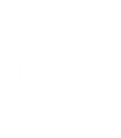 Boat Waves Sun Rays Lake Day Funny Outdoor Lover Gift Coffee Mug