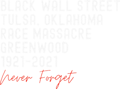 Black Wall Street. Tulsa Race Massacre Centennial. Greenwood Doggie Tank
