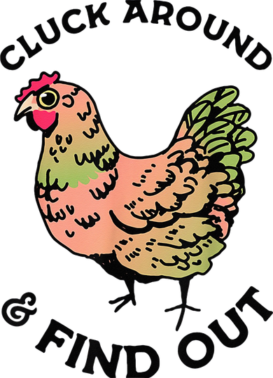Cluck Around And Find Out Chicken Animals Lover Farmer Baby Bodysuit