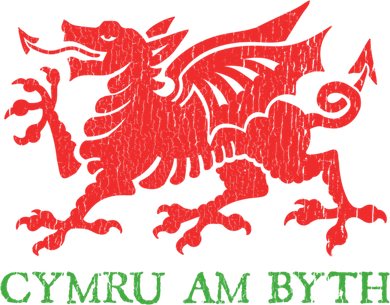 Cymru Am Byth Welsh Rugby Dragon Wales Player Pride Funny Gift Women's Tank Top