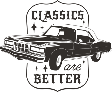 Classics Are Better Vintage Car Gift Women's T-Shirt
