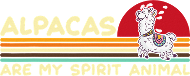 Cute alpaca groups design, alpacas are my spirit animal Baby Bodysuit